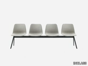 VARYA TAPIZ - Freestanding fabric beam seating _ INCLASS