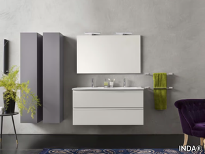 URBAN - Laminate bathroom cabinet / vanity unit _ INDA®