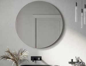 MAGGIORE - Round wall-mounted bathroom mirror _ INDA®