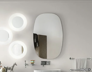 FUSINE - Wall-mounted bathroom mirror _ INDA®