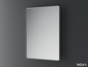 TENNO - Wall-mounted framed bathroom mirror _ INDA®