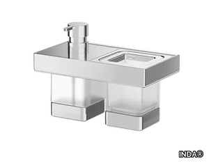 INDISSIMA - Toothbrush holder / Bathroom soap dispenser _ INDA®