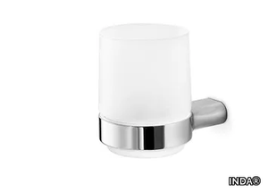 MITO - Satin glass toothbrush holder _ INDA®