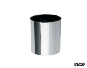 A0401C - Metal Public bathroom waste bin _ INDA®