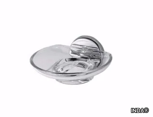 COLORELLA - Wall-mounted glass soap dish _ INDA®