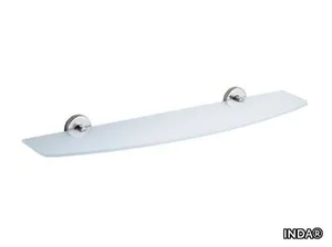 INOX - Crystal bathroom wall shelf _ INDA®