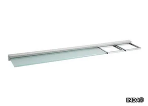 NEW EUROPE - Glass bathroom wall shelf _ INDA®