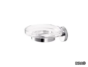 GEALUNA - Wall-mounted glass soap dish _ INDA®