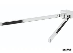 LOGIC - Swivel brass towel rack _ INDA®