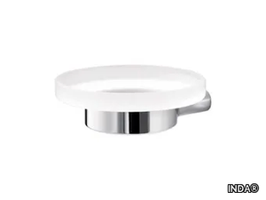 MITO - Wall-mounted glass soap dish _ INDA®