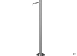 BRERA ERR299 - Floor standing single handle washbasin mixer with automatic pop-up waste _ IB