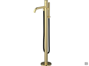 BRERA ERR399 - Floor standing 1 hole bathtub mixer with hand shower _ IB