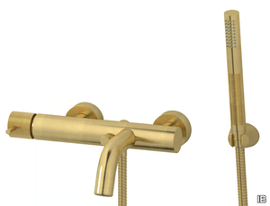 INDUSTRIA ID250 - Wall-mounted bathtub mixer with hand shower _ IB