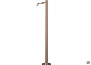 SOHO WOOD EOL299 - Floor standing washbasin mixer with automatic pop-up waste _ IB