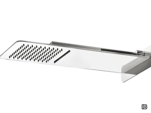ONAIR 2.0 OA101CC - Wall-mounted rectangular steel overhead shower _ IB