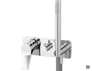 TWITTER ETW314 - Recessed single handle shower mixer with hand shower _ IB