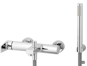 TWITTER TW250 - Wall-mounted external bathtub mixer with hand shower _ IB