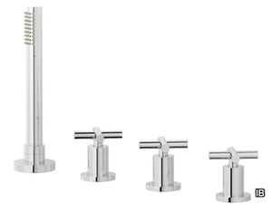 WOW WO397 - Recessed deck mounted bathtub tap with hand shower _ IB