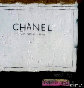 CHANEL - Acrylic on canvas _ ICI ET LÀ