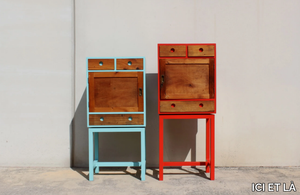 ARTHUR & ZOÉ - Wooden highboard _ ICI ET LÀ