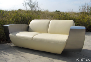 EASY ONE XL - 3 seater leather sofa _ ICI ET LÀ