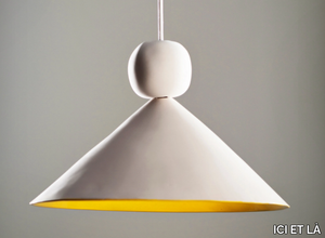 WHITE ILARGI - LED ceramic pendant lamp _ ICI ET LÀ