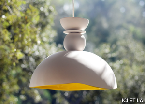 XL CALIZ - LED ceramic outdoor pendant lamp _ ICI ET LÀ