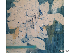 PETIT BLUE DREAM - Contemporary style Painting _ ICI ET LÀ