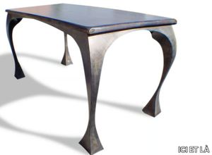 BRIDE - Rectangular steel table _ ICI ET LÀ