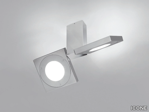 MIX - LED adjustable aluminium ceiling lamp _ ICONE