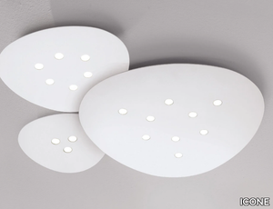 SCUDO - LED aluminium ceiling light _ ICONE