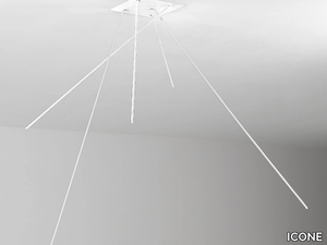 Spillo 5i - Adjustable LED brass ceiling lamp _ ICONE