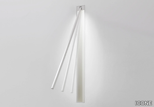  Spillo 1i - Recessed LED brass wall lamp with swing arm _ ICONE