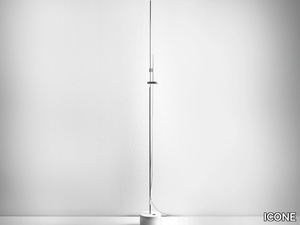 TECLA - LED metal floor lamp with dimmer _ ICONE