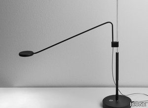 TECLA - LED adjustable metal table lamp _ ICONE