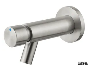 INOX 08400 - Wall-Mounted self-closing tap for public WC _ IDRAL