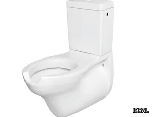 EASY 10282 - Close coupled wall-hung toilet for disabled _ IDRAL