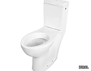 EASY 10246 - Close coupled ceramic toilet _ IDRAL