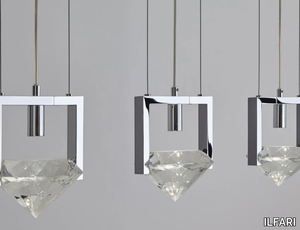 ELEMENTS OF LOVE H3 - LED - Metal pendant lamp with crystals _ ILFARI