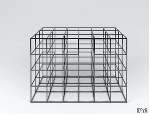 IPOT 8X8_N - Sectional aluminium bookcase _ iPot