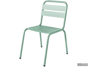 BARCELONETA - Stackable aluminium garden chair _ ISIMAR