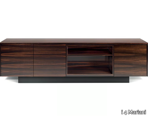 CITY - Walnut sideboard with doors _ i 4 Mariani