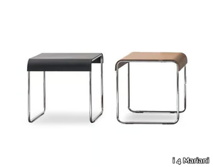 ADD_LOOK - Tanned leather high side table _ i 4 Mariani