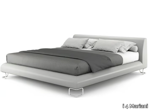 ADD_LOOK - Upholstered leather double bed _ i 4 Mariani