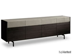 EQUA - Wooden sideboard with doors _ i 4 Mariani