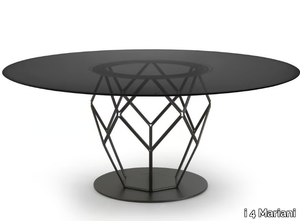 ESA - Round crystal table _ i 4 Mariani