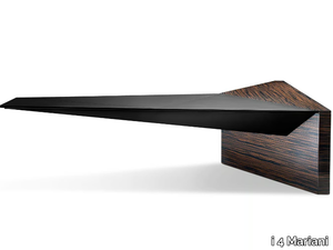 EUCLIDEO - L-shaped wood and leather executive desk _ i 4 Mariani