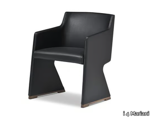 OPHY - Leather training chair with armrests _ i 4 Mariani