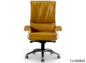 LUX - Swivel high-back leather executive chair _ i 4 Mariani