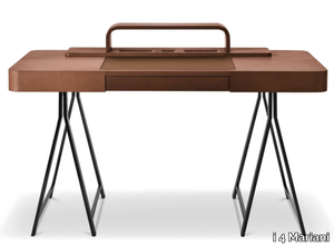 NAPA - Tanned leather covered secretary desk with drawers _ i 4 Mariani